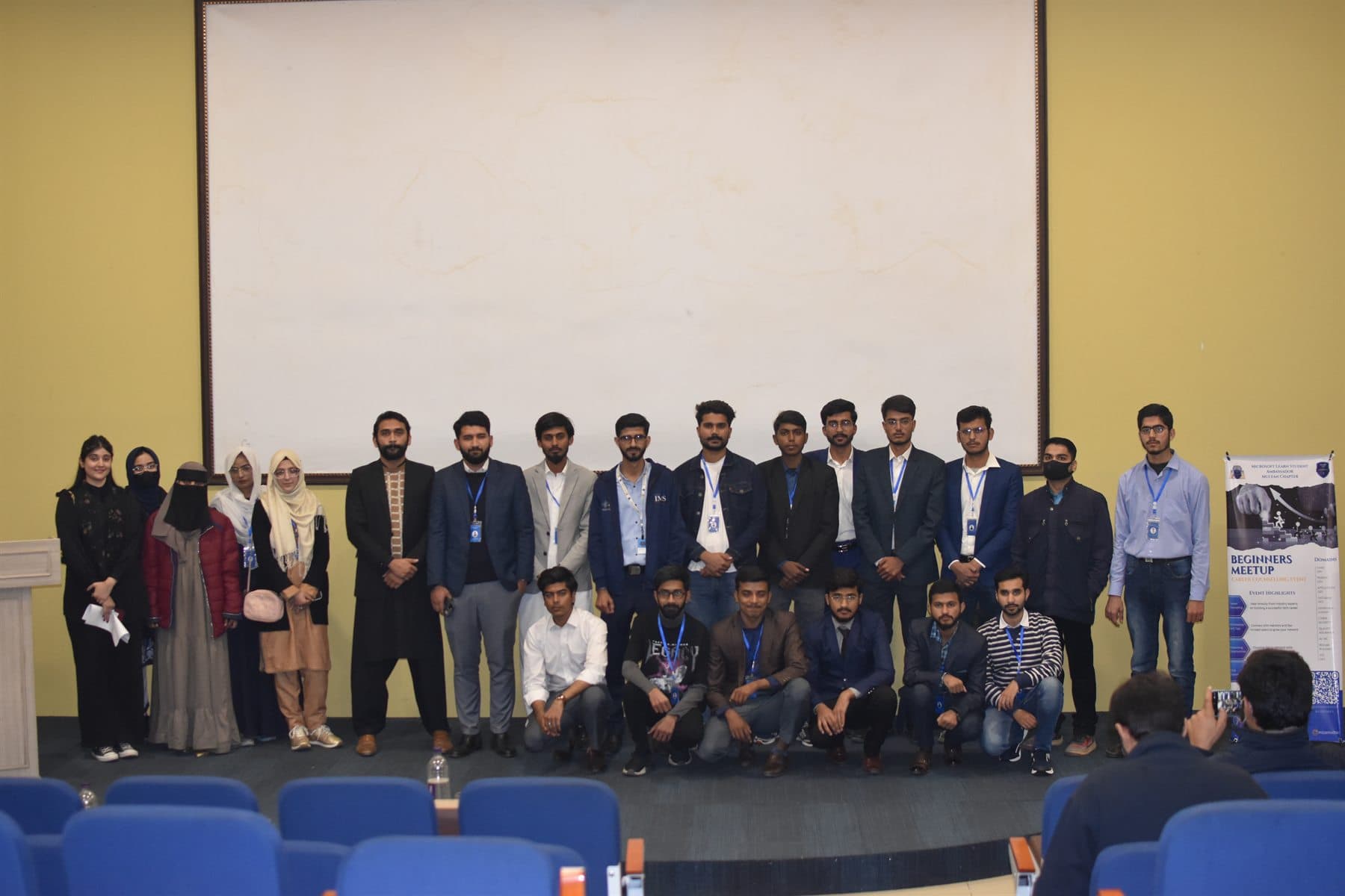 DevQuest and MLSA organizing team group photo